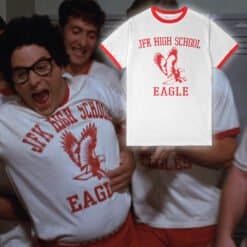 JFK High School Eagles Ringer T-Shirt | Seinfeld