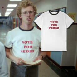 Vote For Pedro Ringer T-Shirt | Napoleon Dynamite