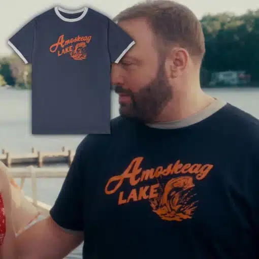 Amoskeag Lake Ringer T-Shirt | Lenny Feder | Grown Ups