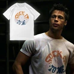 Sock It To Me Short Sleeve Raglan T-Shirt | Tyler Durden | Fight Club