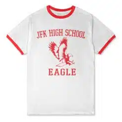 JFK High School Eagles Ringer T-Shirt | Seinfeld