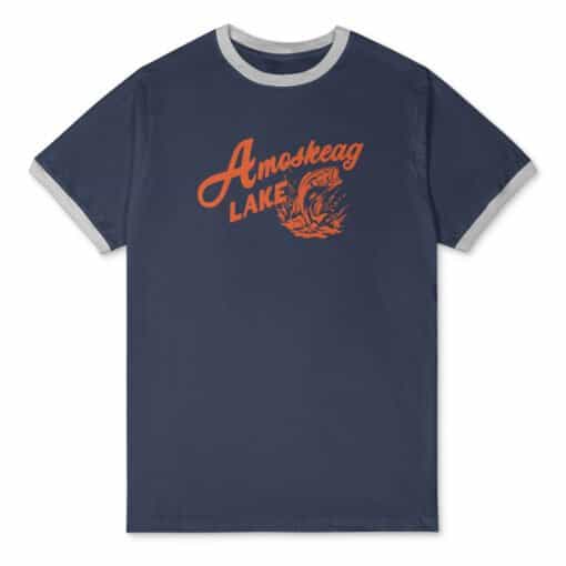 Amoskeag Lake Ringer T-Shirt | Lenny Feder | Grown Ups