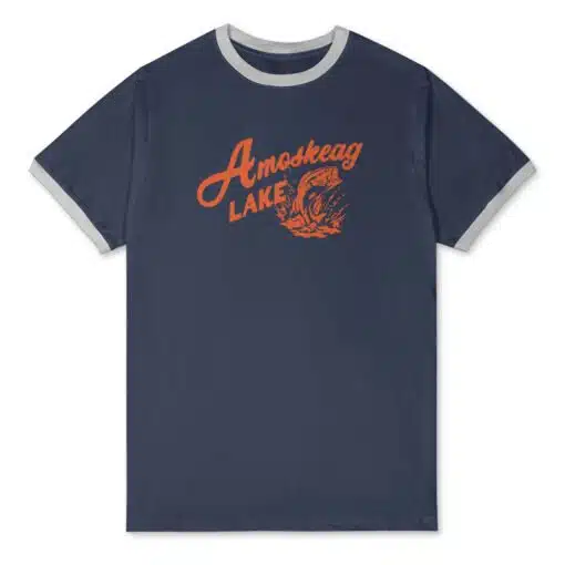 Amoskeag Lake Ringer T-Shirt | Lenny Feder | Grown Ups