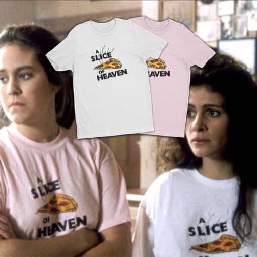 A Slice Of Heaven T-Shirt | Kat Arujo and Daisy Arujo | Mystic Pizza