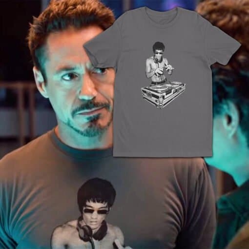 Bruce Lee Djing T-Shirt | Ironman | Avengers Age Of Ultron