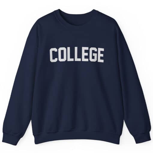 College Sweatshirt T-Shirt | John "Bluto" Blutarsky | Animal House