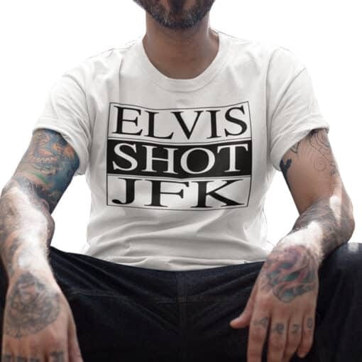 Elvis Shot JFK T-Shirt | Darty | La Haine