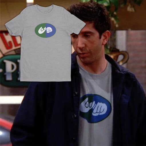 Friends Sign Language T-Shirt | Ross Geller | Friends