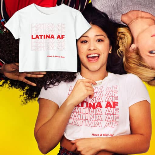 Latina AF Women's Crop Top T-Shirt | Jenny Young | Someone Great