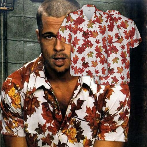 Maple Leaf Hawaiian Shirt | Tyler Durden | Fight Club