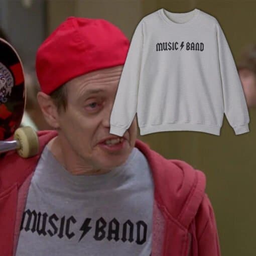 Music Band Sweatshirt T-Shirt | Steve Buscemi Lenny Wosniak | 30 Rock