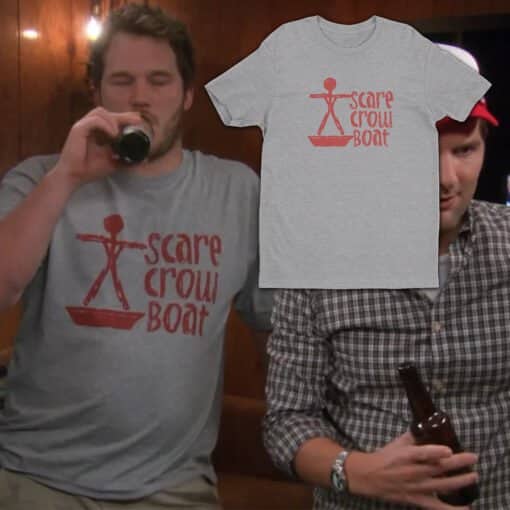 Scarecrow Boat T-Shirt | Andy Dwyer | Parks And Recreation