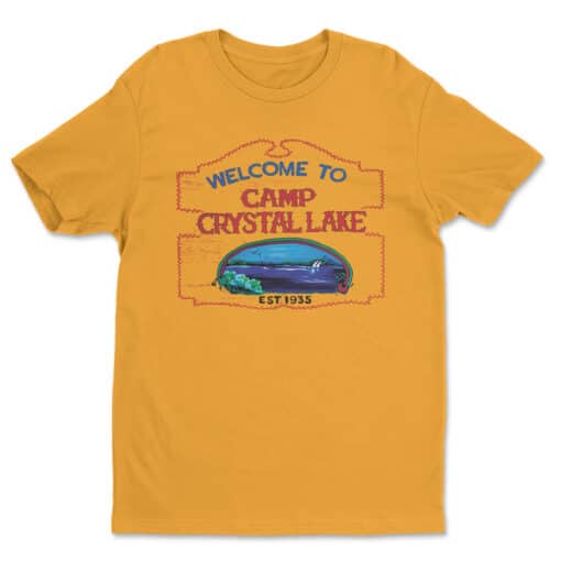 Welcome To Camp Crystal Lake Est. 1935 T-Shirt | Friday The 13th