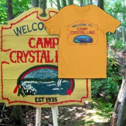 Welcome To Camp Crystal Lake Est. 1935 T-Shirt | Friday The 13th