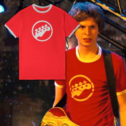 Bass Guitar Ringer T-Shirt | Scott Pilgrim | Scott Pilgrim Vs The World