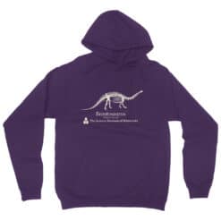 Dustin shop brontosaurus hoodie