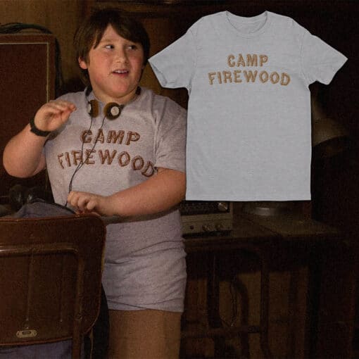 Camp Firewood T-Shirt | Arty | Wet Hot American Summer