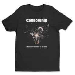 Censorship T-Shirt | James | Adventureland