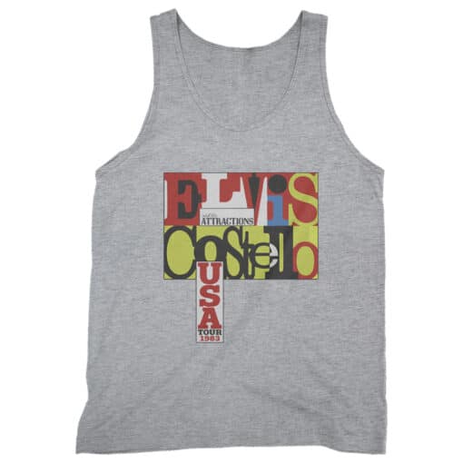 Elvis Costello Muscle Tank Top T-Shirt | Charlie Watson | Bumblebee