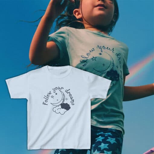 Follow Your Dreams Kids T-Shirt | Moonee | The Florida Project