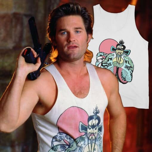 Fu Manchu Tank Top T-Shirt | Jack Burton | Big Trouble In Little China