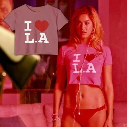 I Love LA Crop Top T-Shirt | Jennifer | Revenge