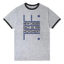 New Order Fact. 50 1981 Movement Ringer T-Shirt | Young Neil | Scott Pilgrim Vs The World