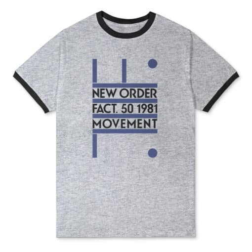 New Order Fact. 50 1981 Movement Ringer T-Shirt | Young Neil | Scott Pilgrim Vs The World