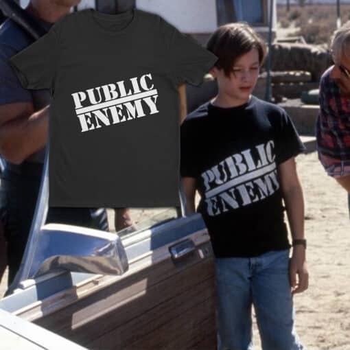 Public Enemy T-Shirt | John Connor | Terminator 2 Judgment Day