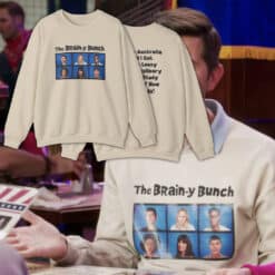 The Brainy Bunch Sweatshirt T-Shirt | Trevor | The Good Place