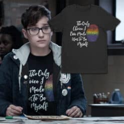 The Only Choice I Made Was To Be Myself T-Shirt | Casey | 13 Reasons Why