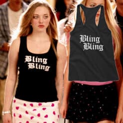 Bling Bling Women's Racerback Tank T-Shirt | Karen Smith | Mean Girls