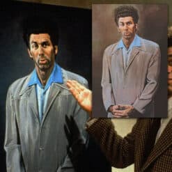 Cosmo Kramer Painting Canvas Gallery Wraps | Seinfeld