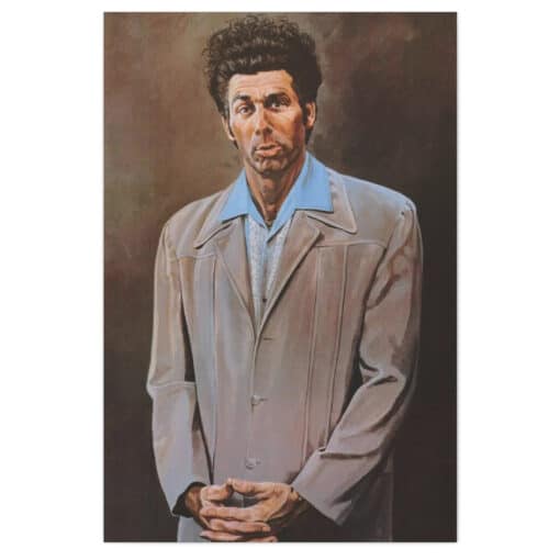 Cosmo Kramer Painting Canvas Gallery Wraps | Seinfeld