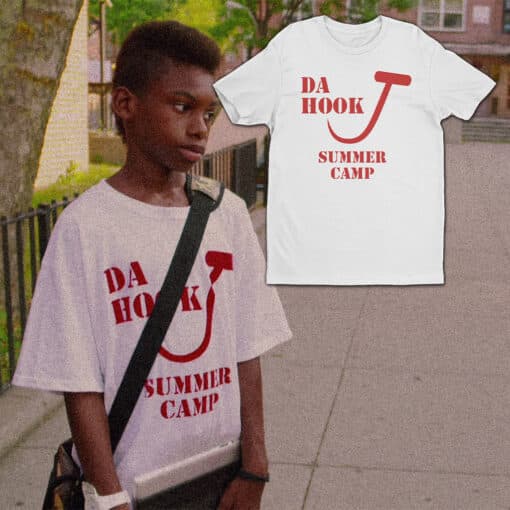 Da Hook Summer Camp T-Shirt | Flik Royale | Red Hook Summer