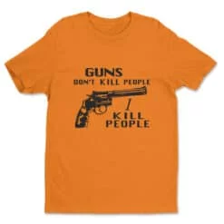 Guns Don't Kill People I Kill People T-Shirt | Mr. Larson | Happy Gilmore