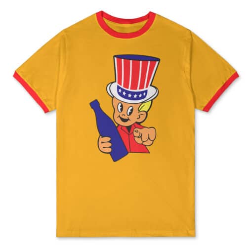 Little Uncle Sam Ringer T-Shirt | Ron Burgundy | Anchorman