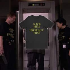 Love Him Protect Him T-Shirt | The Security | The Truman Show