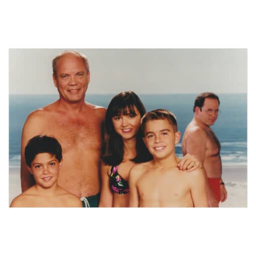 Mr. Kruger George Costanza Beach Family Uncoated Poster | Seinfeld