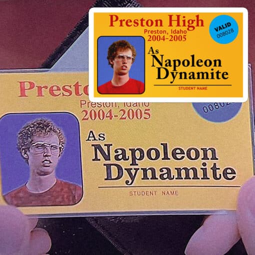 Napoleon Dynamite ID Card Vinyl Decals Sticker | Napoleon Dynamite