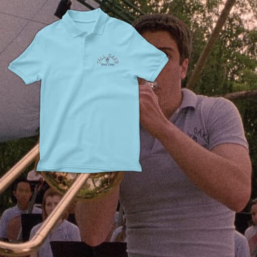 Tall Oaks Band Camp Polo T-Shirt | Jim Levenstein | American Pie