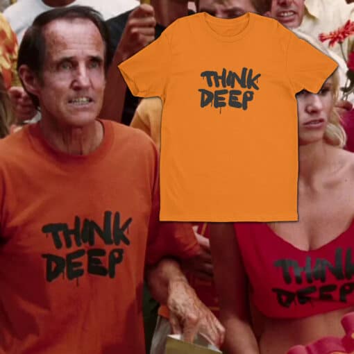 Think Deep T-Shirt | The Hitchhiker's Guide To The Galaxy