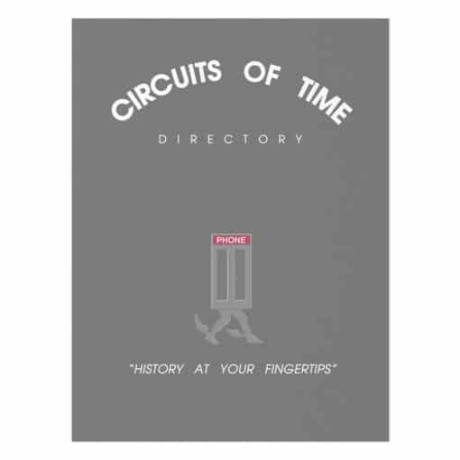 Circuits Of Time Uncoated Poster | Bill And Ted's Excellent Adventure