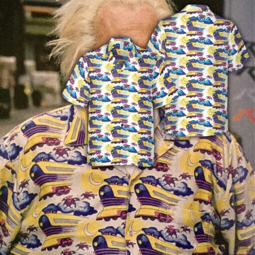 Doc Train Hawaiian Shirt | Emmett Brown | Back To The Future