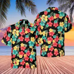 Floral Hura Hawaiian Shirt | Jim Carrey | Ace Ventura Pet Detective 1994