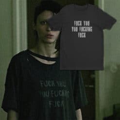 Fuck You You Fucking Fuck T-Shirt | Lisbeth Salander | Girl With The Dragon Tattoo