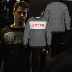 Hustler AOP Long Sleeve T-Shirt | Tyler Durden | Fight Club