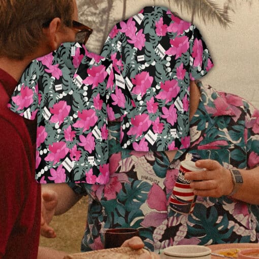 Paradise Hawaiian Shirt | Dennis Nedry | Jurassic Park
