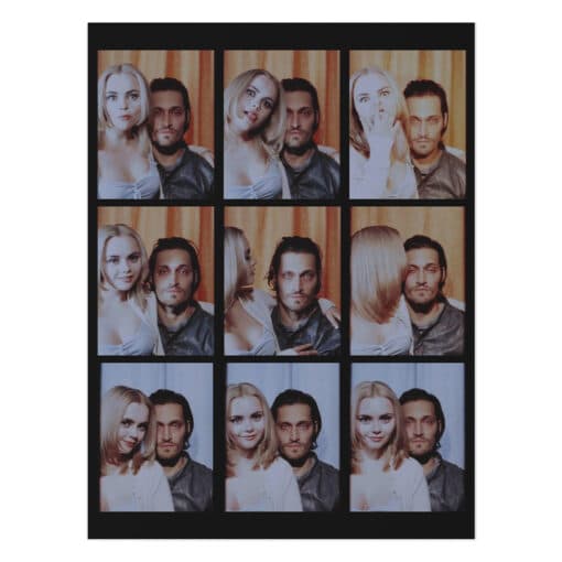 Photobooth Uncoated Poster | Billy Brown And Layla | Buffalo 66