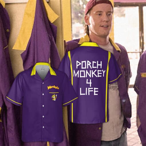 Porch Monkey 4 Life Hawaiian T-Shirt | Randall | Clerks